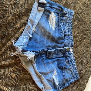 jean shorts